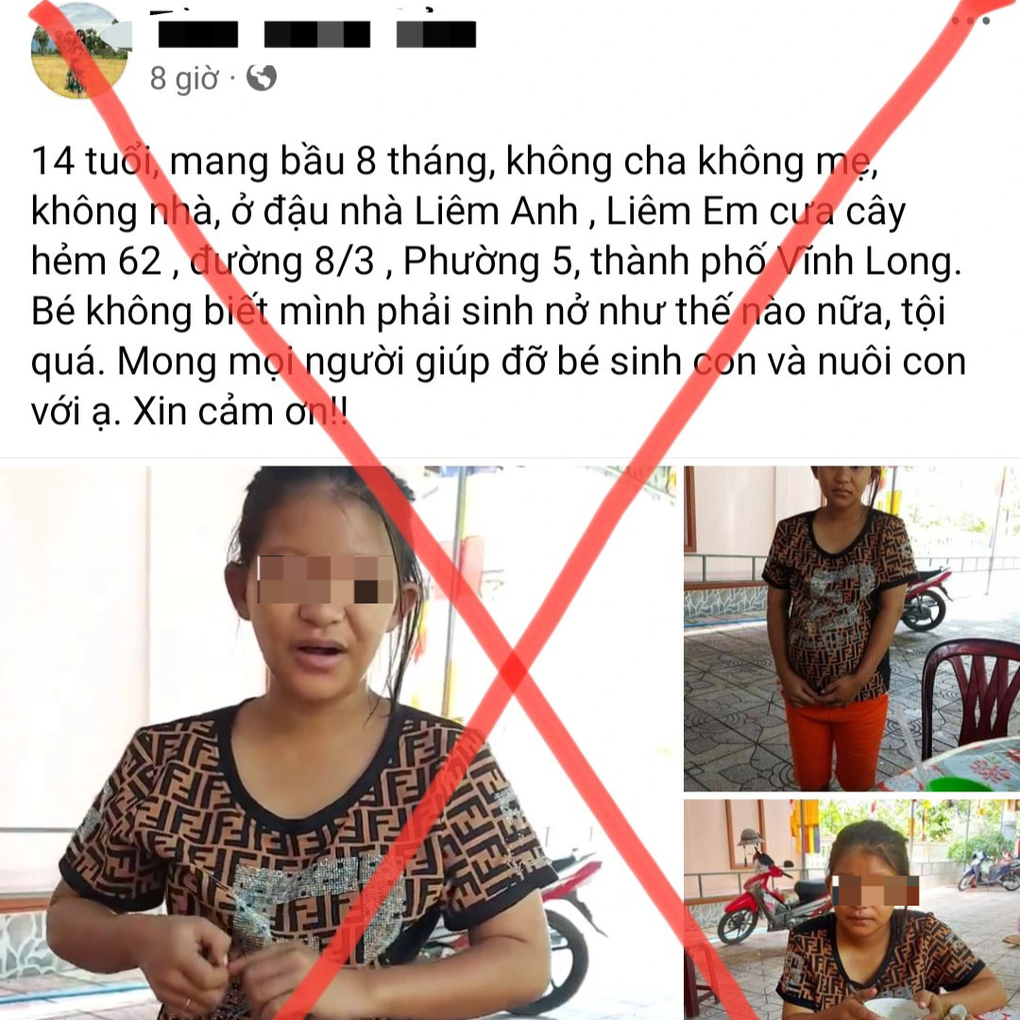 Làm rõ vụ bé gái 14 tuổi mang bầu 8 tháng ở Vĩnh Long - 1 Làm rõ vụ bé gái 14 tuổi mang bầu 8 tháng ở Vĩnh Long - 1