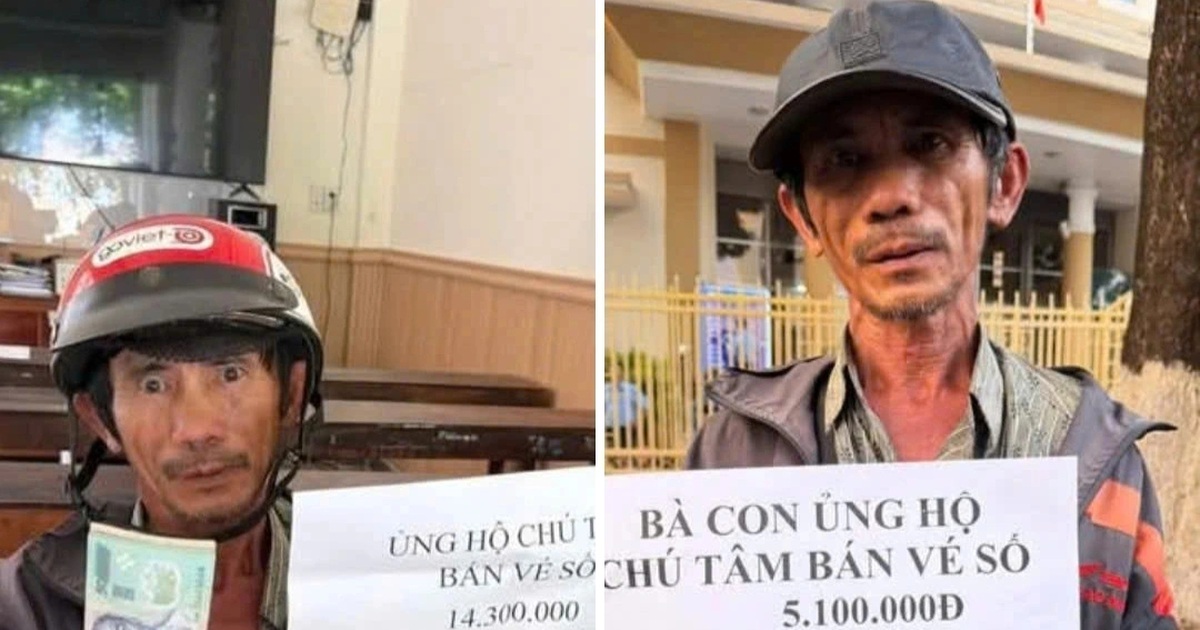 Thất thần trước tiệm vàng vì mất tiền, người bán vé số nhận món quà lớn