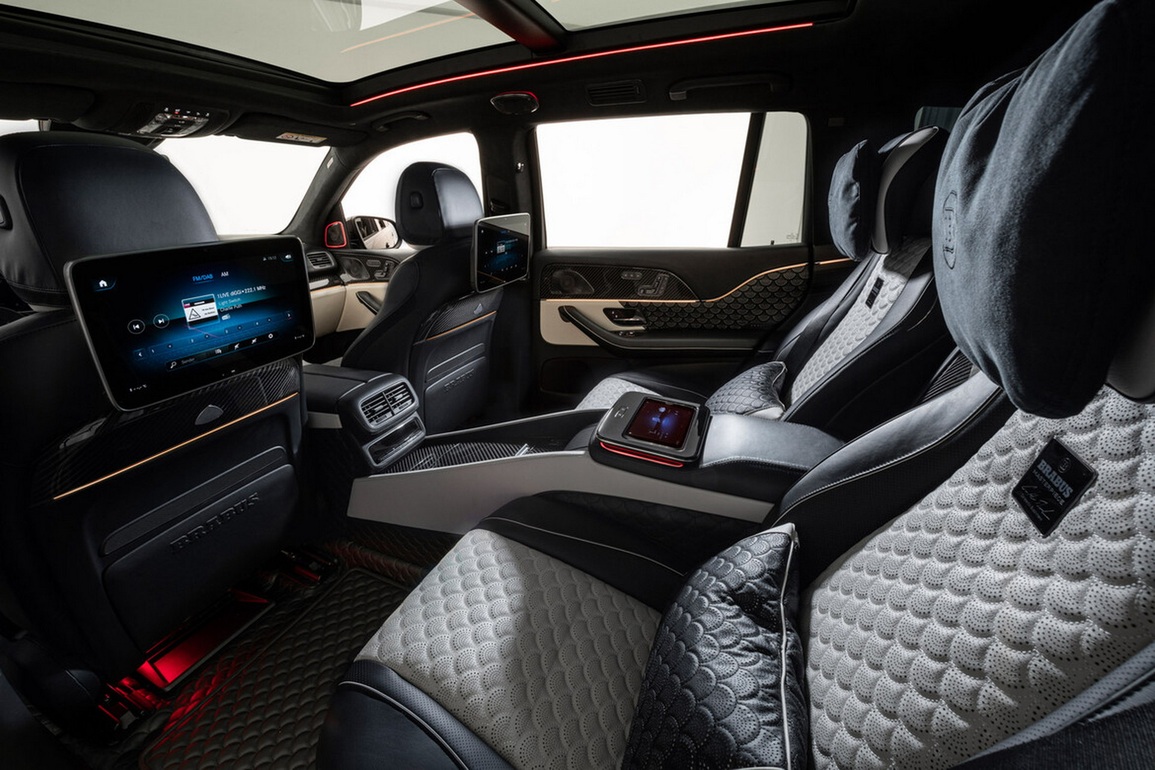 Qua tay Brabus phù thủy, Mercedes-Maybach GLS nâng tầm lên 888 mã lực - 17 Qua tay Brabus phù thủy, Mercedes-Maybach GLS nâng tầm lên 888 mã lực - 17