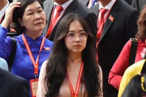 Nữ đại biểu trẻ nhất Đại hội Đảng bộ TPHCM