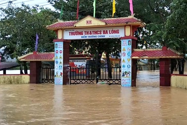 Chủ động cho học sinh vùng nguy cơ ngập lụt, sạt lở nghỉ học