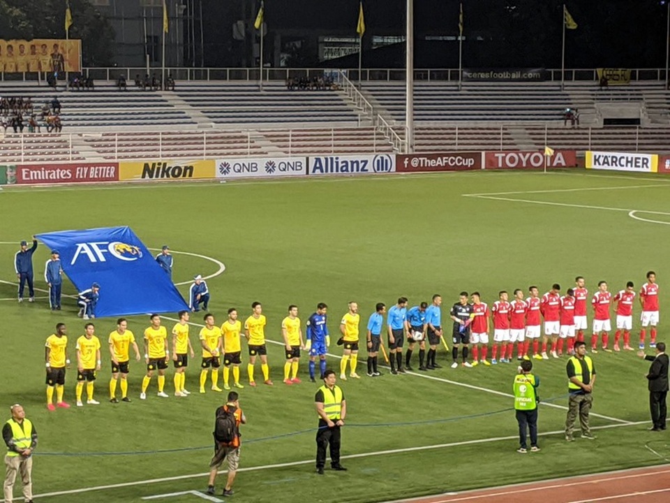 Than Quảng Ninh có điểm đầu tiên ở AFC Cup 2020 - 1 Than Quảng Ninh có điểm đầu tiên ở AFC Cup 2020 - 1