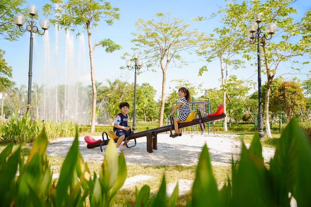 Hé lộ không gian sống xanh độc đáo phía tây Thủ đô - 1 Hé lộ không gian sống xanh độc đáo phía tây Thủ đô - 1