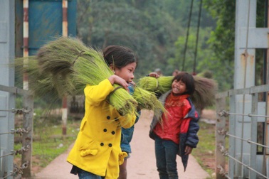 “Lộc rừng” mang niềm vui Tết cho học sinh miền núi
