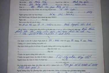 Đình chỉ 10 thanh tra giao thông phạt tiền không ghi biên lai