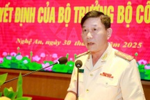 Phó Giám đốc Công an tỉnh Nghệ An nghỉ hưu trước thời hạn 29 tháng