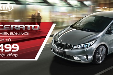 Điểm danh những trang bị hữu ích trên Kia Cerato giá 499 triệu đồng