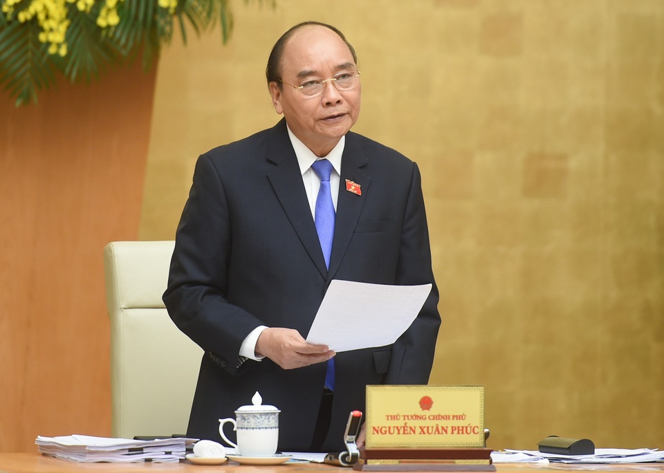 Thủ tướng Nguyễn Xuân Phúc chủ trì phiên họp cuối cùng tại Chính phủ - 1 Thủ tướng Nguyễn Xuân Phúc chủ trì phiên họp cuối cùng tại Chính phủ - 1