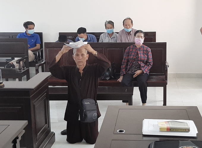 Ngày 25/9 TAND tỉnh Đồng Nai mở lại phiên phúc thẩm vụ ‘cụ ông 20 năm đội đơn đi kiện’ - Ảnh 1. Ngày 25/9 TAND tỉnh Đồng Nai mở lại phiên phúc thẩm vụ ‘cụ ông 20 năm đội đơn đi kiện’ - Ảnh 1.