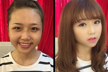 Ngỡ ngàng nhan sắc thiếu nữ qua công nghệ trang điểm