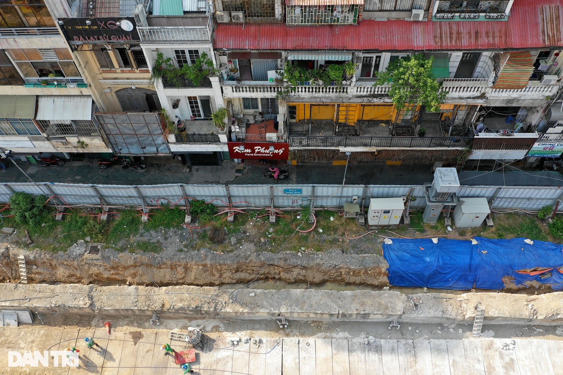 Toàn cảnh công trường Metro số 1 trước khi trả mặt bằng ở trung tâm TPHCM - 6