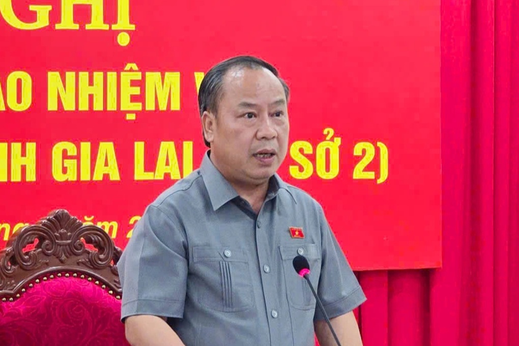Ông Châu Ngọc Tuấn, Phó Bí thư Tỉnh ủy Gia Lai được giao phụ trách cơ sở 2 - 2 Ông Châu Ngọc Tuấn, Phó Bí thư Tỉnh ủy Gia Lai được giao phụ trách cơ sở 2 - 2