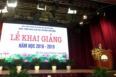Trường Báo chí và Tuyên truyền triển khai xây dựng "Học viện thông minh"