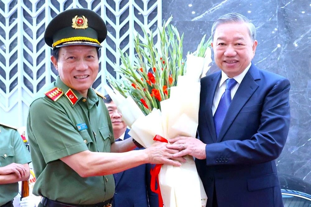 Tổng Bí thư Tô Lâm gặp mặt 246 gương điển hình tiên tiến CAND - 1