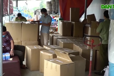 Cơ sở sản xuất khẩu trang bẩn ở Bắc Ninh bị xử phạt, tiêu hủy lô hàng