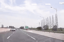 Nữ tài xế lái ô tô ngược chiều trên cao tốc Hà Nội - Hải Phòng