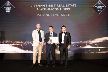 WeLand 3 lần được vinh danh "tư vấn phát triển bất động sản tốt nhất Việt Nam"