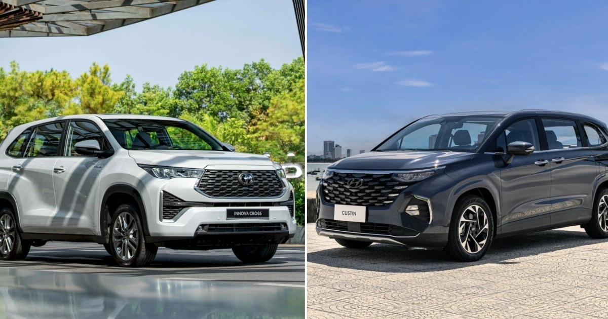View - Tầm 1 tỷ đồng, chọn Innova Cross hybrid hay Hyundai Custin bản cao cấp? | Báo Dân trí
