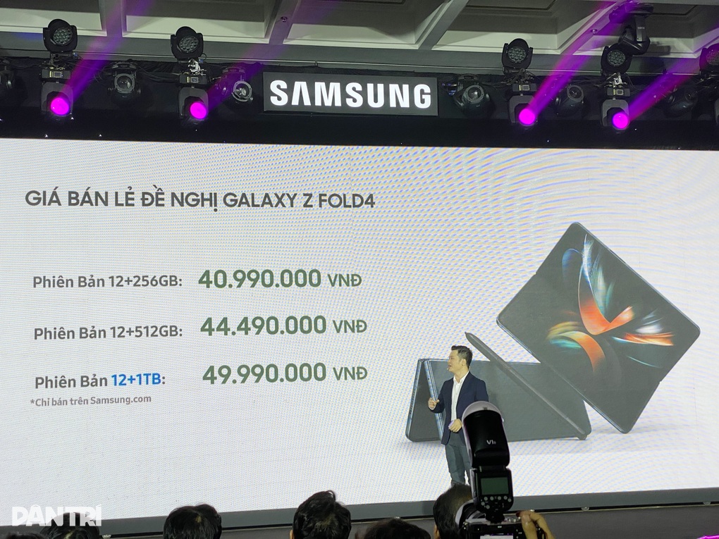 Galaxy Z Fold4 có giá bán từ 41 triệu đồng tại Việt Nam - 1 Galaxy Z Fold4 có giá bán từ 41 triệu đồng tại Việt Nam - 1