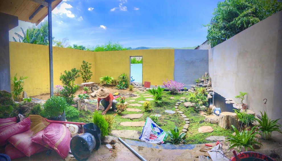 Chàng trai Đà Nẵng tự làm nhà vườn đẹp như homestay với vườn xanh, hồ cá - 4 Chàng trai Đà Nẵng tự làm nhà vườn đẹp như homestay với vườn xanh, hồ cá - 4