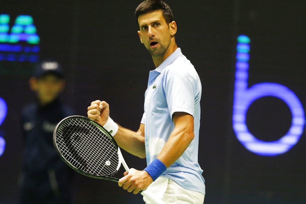 Djokovic thể hiện quyết tâm vô địch Paris Masters - 1