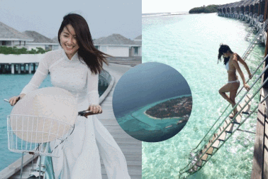 Trải nghiệm tuyệt vời nơi “thiên đường hạ giới” của Quỳnh Chi VTV và siêu mẫu Hà Anh