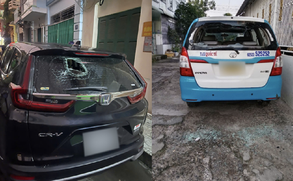 Thanh niên ở Lâm Đồng dùng gạch đập kính 10 ô tô vì không gặp được bạn nhậu - 2 Thanh niên ở Lâm Đồng dùng gạch đập kính 10 ô tô vì không gặp được bạn nhậu - 2