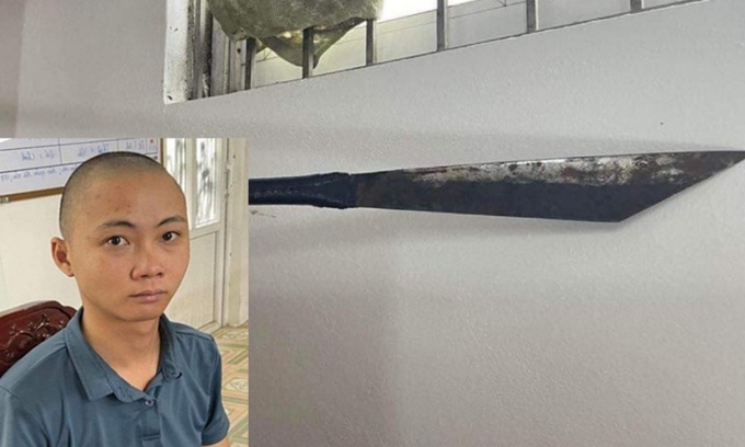 Trịnh Ngọc Hưng và hung khí gây án