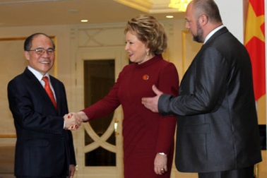 Hội đàm cấp cao Quốc hội Việt Nam và Thượng viện Nga