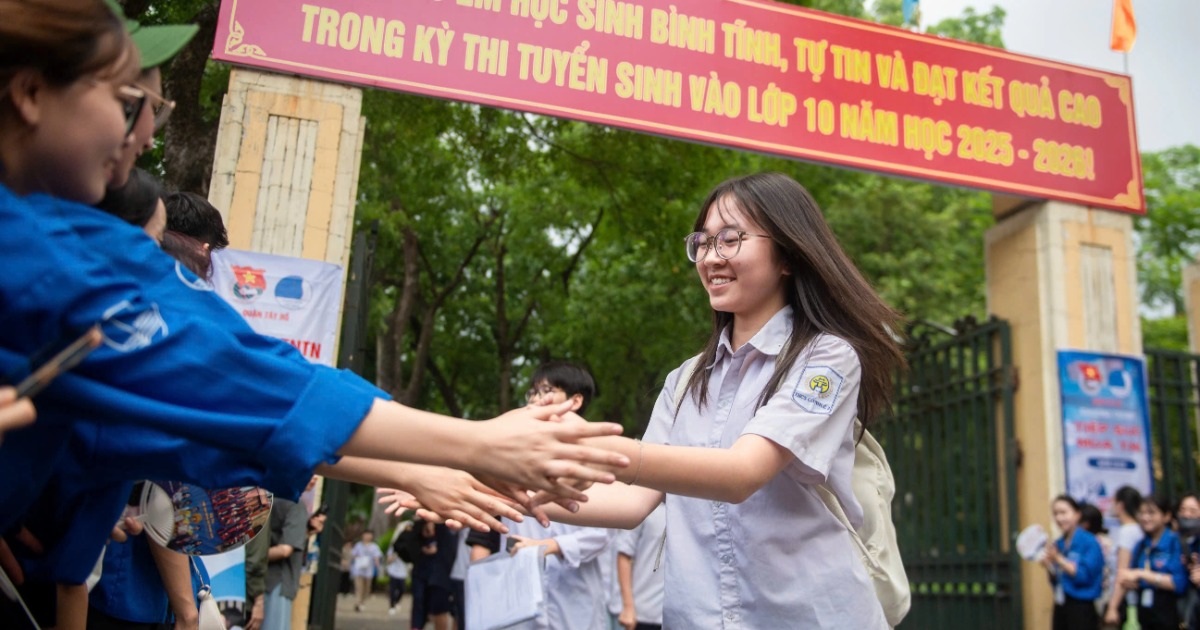 Đáp án chính thức môn toán vào lớp 10 THPT Hà Nội 2025
