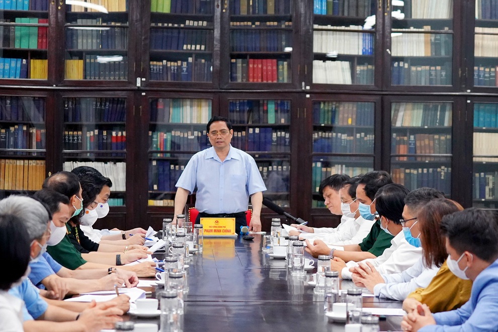 Thủ tướng chốt hạn phải có vắc xin phòng Covid-19 sản xuất trong nước - 3 Thủ tướng chốt hạn phải có vắc xin phòng Covid-19 sản xuất trong nước - 3
