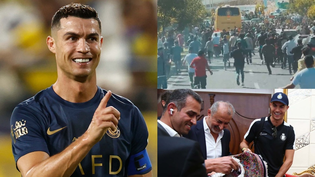 Cổ động viên chạy theo xe, vượt núi, phát cuồng vì C.Ronaldo - 1 Cổ động viên chạy theo xe, vượt núi, phát cuồng vì C.Ronaldo - 1