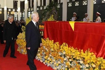 Lễ viếng nguyên Tổng Bí thư Đỗ Mười