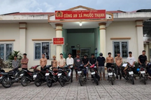 Công an vây bắt, nhóm người đua xe bỏ chạy tán loạn