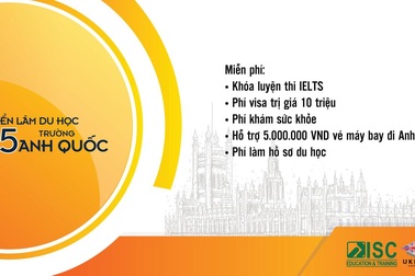 Gói hỗ trợ tài chính lớn chưa từng có cho du học sinh tại Triển lãm Du học 45 trường Anh Quốc