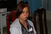 Người phụ nữ bị bắt tại quán ăn vì mang theo ma túy