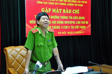 Cảnh sát 188 nước đến Việt Nam dự hội nghị Interpol 