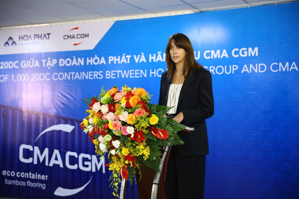 Hòa Phát bàn giao 1.000 container cho hãng tàu CMA CGM - 2 Hòa Phát bàn giao 1.000 container cho hãng tàu CMA CGM - 2