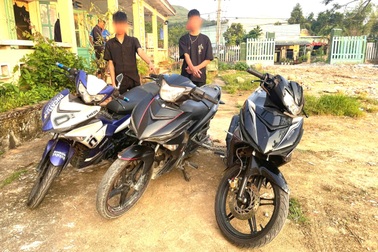 Trộm 3 xe máy ở Đà Nẵng, bị bắt khi chạy vào Quảng Nam