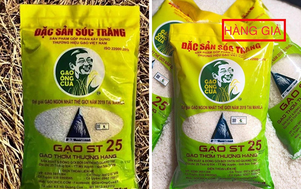 Áo của con cưng vừa thay đã bị làm giả, cha đẻ gạo ST25 đau đầu - 1 Áo của con cưng vừa thay đã bị làm giả, cha đẻ gạo ST25 đau đầu - 1