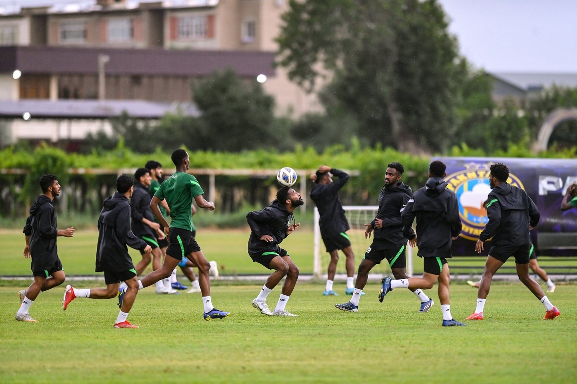 U23 Saudi Arabia luyện sút cầu môn trước trận đấu với U23 Việt Nam - 1 U23 Saudi Arabia luyện sút cầu môn trước trận đấu với U23 Việt Nam - 1
