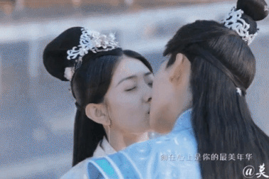 Cặp diễn viên lập kỷ lục... hôn trên màn ảnh Hoa ngữ