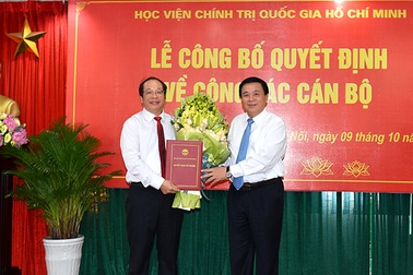 Bổ nhiệm Quyền Giám đốc Học viện Báo chí và Tuyên truyền