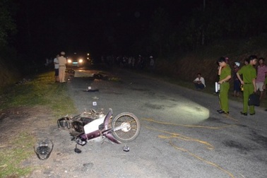 Hai vợ chồng mới cưới tử nạn trên đường về quê vợ