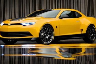 Lộ diện xe Camaro Bumblebee trong phim Transformers 4