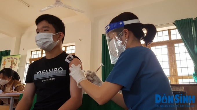 Hình ảnh tiêm vaccine tại tỉnh Đắk Lắk