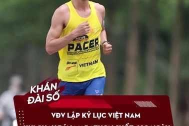 VĐV lập kỷ lục Việt Nam khi chạy bán marathon suốt 480 ngày