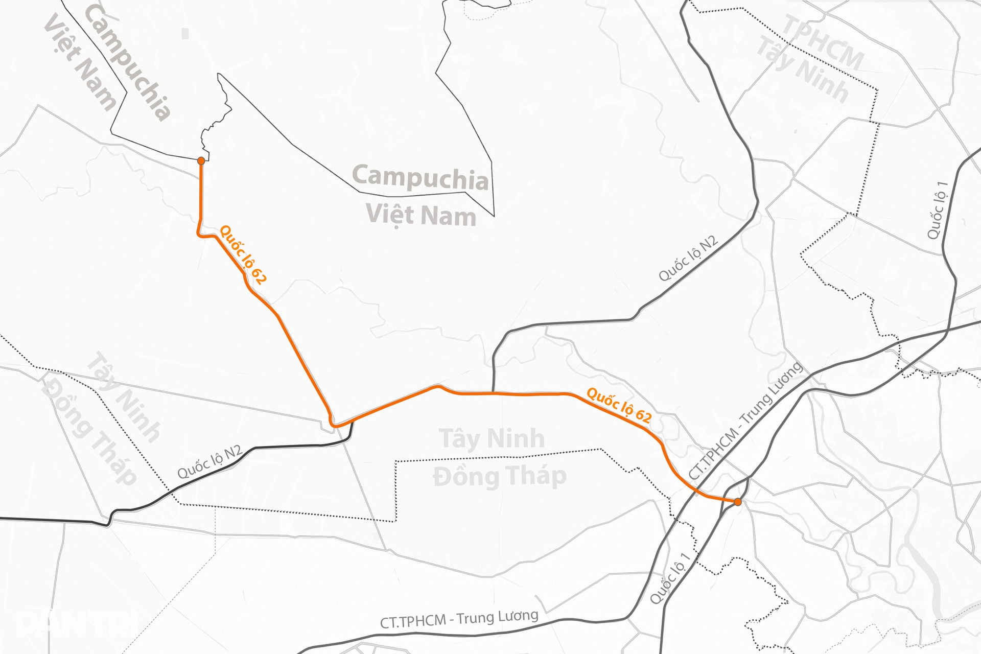 Quốc lộ 62 ở Tây Ninh xuống cấp nghiêm trọng, mặt đường chi chít “ổ gà” - 14 Quốc lộ 62 ở Tây Ninh xuống cấp nghiêm trọng, mặt đường chi chít “ổ gà” - 14