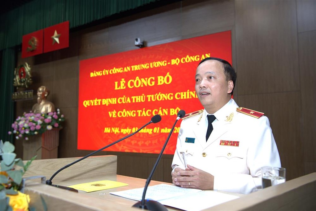 Thiếu tướng Đặng Hồng Đức làm Thứ trưởng Bộ Công an - 1 Thiếu tướng Đặng Hồng Đức làm Thứ trưởng Bộ Công an - 1