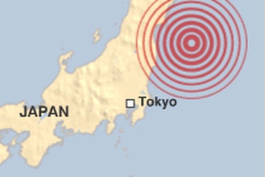 Động đất 7,2 độ richter rung chuyển Nhật Bản
